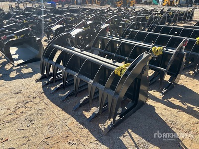 All-Star 74 In Skid Steer Root Rake