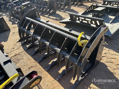 All-Star 84 In Skid Steer Root Rake