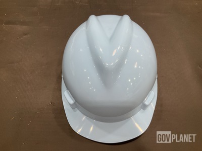 (750) MSA V-Gard Safety Helmets