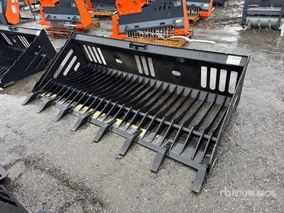 All-Star 84 in Skeleton Skeleton Godet pour Skid Steer