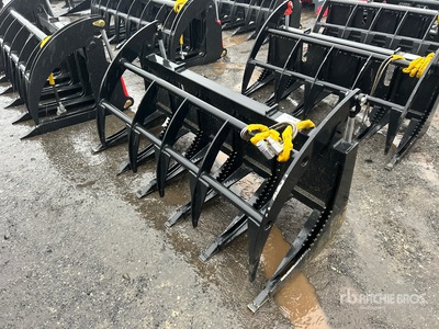 All-Star E-Series 68 in スキッドステア用ルートレーキ