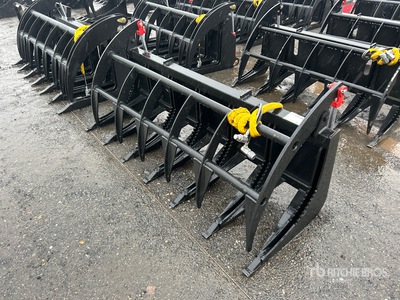 All-Star E-Series 78 in スキッドステア用ルートレーキ