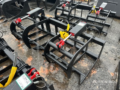 Mid-State E-Series 78 in スキッドステア用グラップル