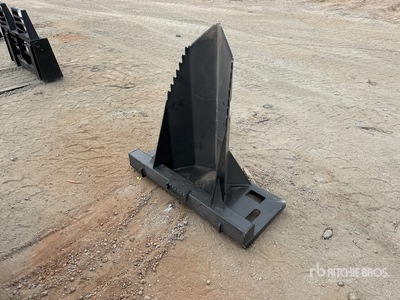 All-Star 44 in Skid Steer Stump Bucket