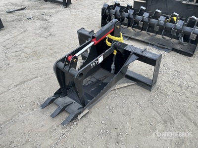 All-Star 35 in Grapple Skid Steer Stump Bucket