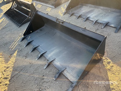 78 In Low Pro w/Teeth Skid Steer Bucket