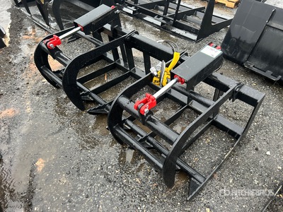 All-Star E-Series 72 in Root Skid Steer Grapple
