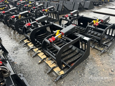 All-Star E-Series 72 in スキッドステア用グラップル