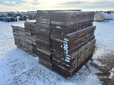 Quantity of (3) Pallets of Concrete vormen