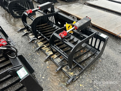 All-Star E-Series 78 in スキッドステア用グラップル