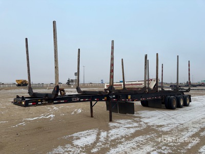 2020 BWS 50 ft Tri/A Hayrack Remolque de troncos