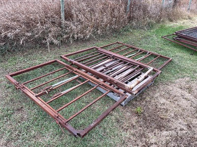 Steel 12 Ft Vee Poort