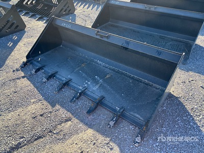 All-Star 79 in Q/C General Purpose 80 In Rock w/Teeth Skid Steer Bucket