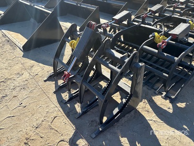 Mid-State 60 In E-Series Root Skid Steer Grapple