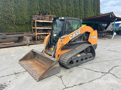 2017 Case TV380 Two-Speed Oruga cargadora compacta