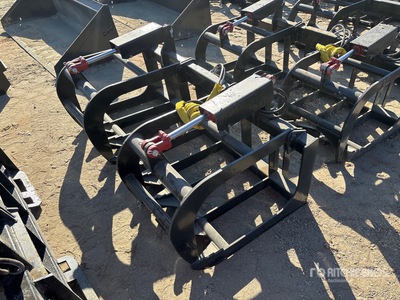 Mid-State 60 In E-Series Root Skid Steer Grapple