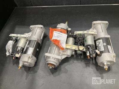 (3) Delco Remy 8200242 38MT Starters