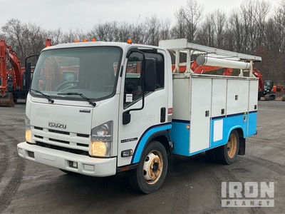 2014 Isuzu NPR-HD 4x2 Utility Truck