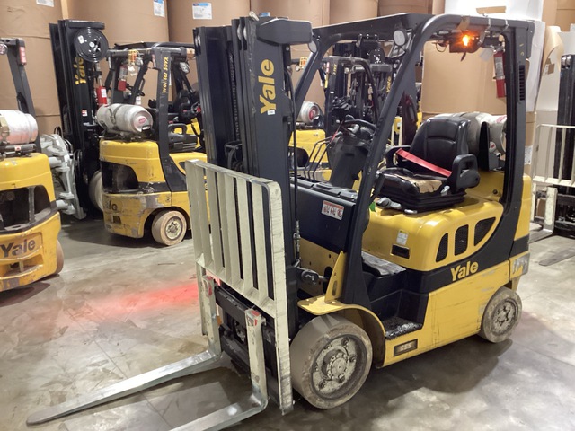 2020 Yale GC050VX 4800 lb Cushion Tire Forklift 2020 Yale GC050VX 4800 lb Cushion Tire Forklift