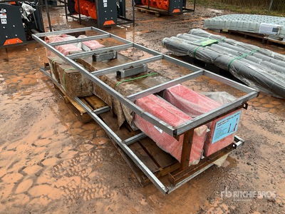 2 Post 10000 lb Heavy Duty 10000 lbs two Post Floor Vehicle Lift (Unused)