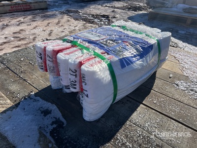 Quantity of (20) 9.8 ft x 2 in 4400 lb Heavy Duty Industrial Polyester Lifting Strap その他 - 店舗 & 倉庫 (Unused)