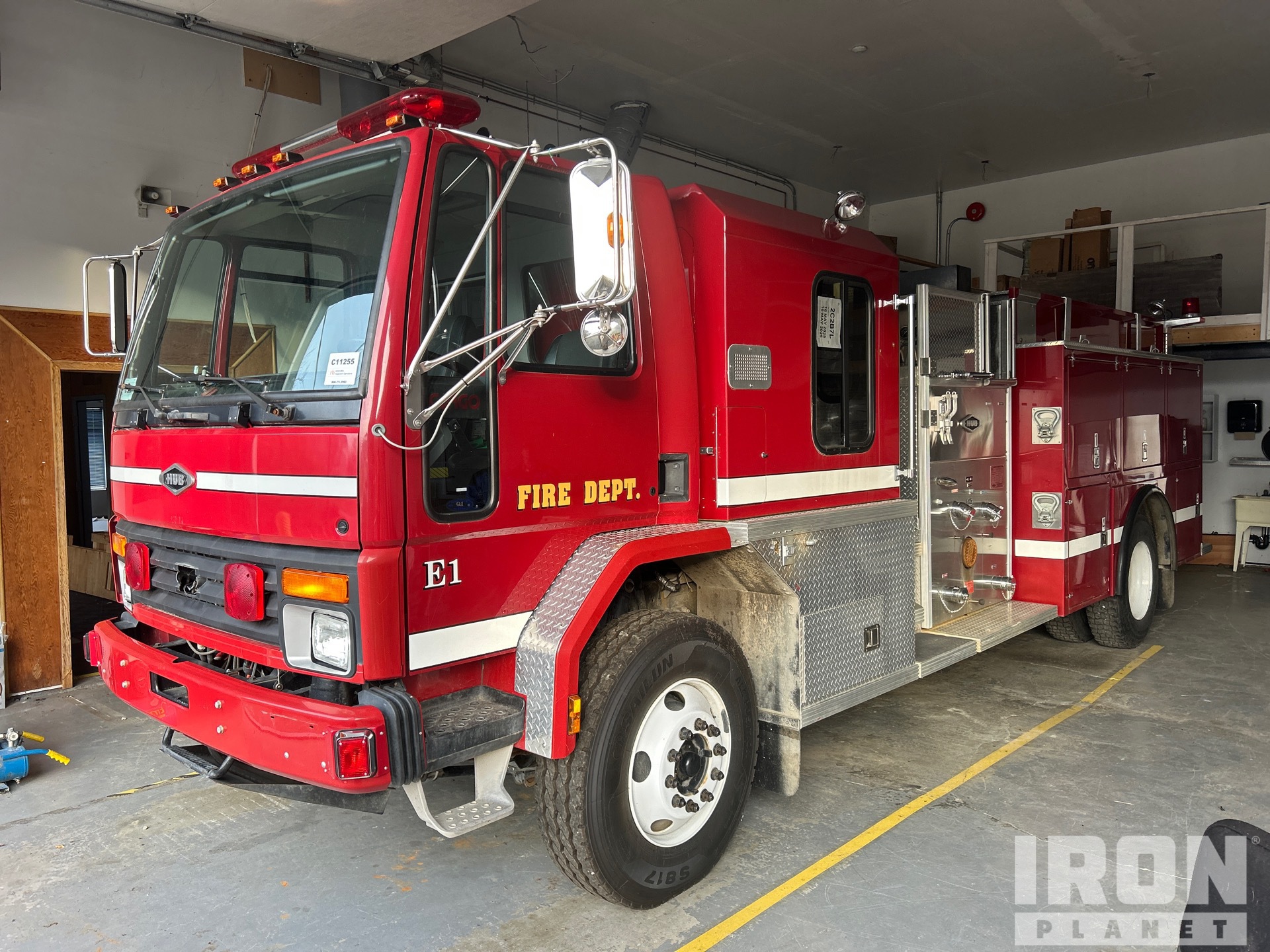 1994 Ford CF8000 4x2 Crew Cab Fire Truck