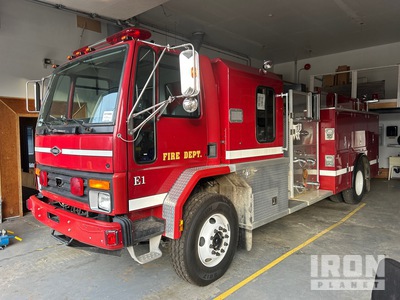 1994 Ford CF8000 4x2 Crew Cab Fire Truck
