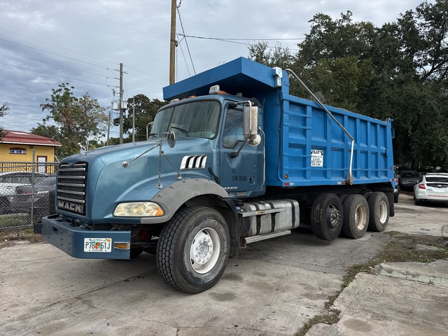 2013 Mack GU813 8x4 Tri/A Dump Truck