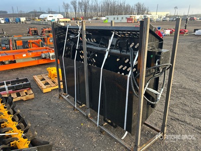 2025 GIYI RR78 78 in Skid Steer Power Rake (Unused)