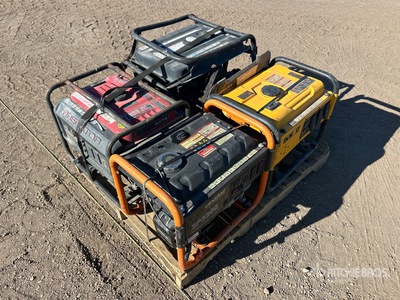 Quantity of (4) Portable Generator Set (Inoperable)