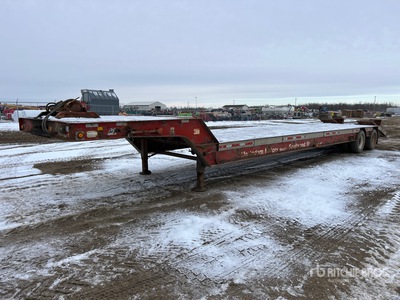 1996 Doepker 48 ft T/A Equipment Trailer