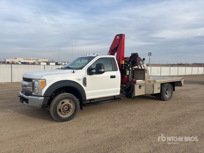 Ferrari F561 Knuckle Boom on 2019 Ford F-550 XLT 4x4 Camión Grúa