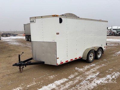 2015 Haulmark 14 ft T/A Enclosed Trailer