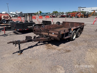 1984 UHaul 12 ft T/A Utility Trailer