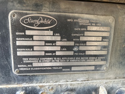 2006 Reliance Quad/A Pup Dump Trailer