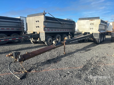 2005 American Truck Bodies DS368A Tri/A Mini-remorque à benne