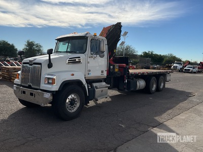 2018 Palfinger PK33002-EH 19400 lb Knuckle Boom on 2019 Western Star 4700 6x4 Camion plataforma con grua