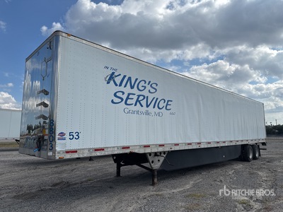 2018 Utility VS2DX 53 ft x 102 in T/A Van Trailer