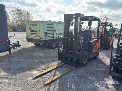 2022 Doosan G25E-7 4600 lb Pneumatic Tire Chariot Élévateur