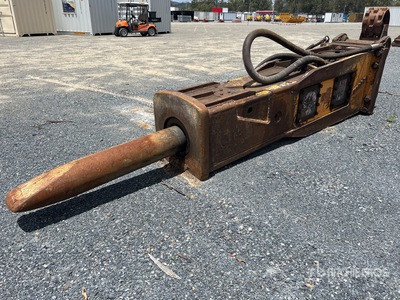 Indeco HD9000 Q/C Hydraulic Breaker - Fits Cat 336F