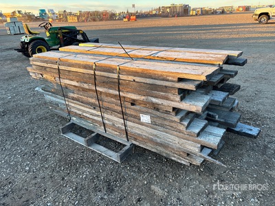 Lift of Rough 2 x 10 Lumber