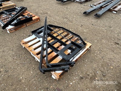 GIYI 60 in Skid Steer Forks