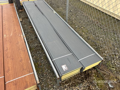 Quantity of (20) 15 in x 11.8 ft Grey Polyurethane Insulated Metal Wall Panels