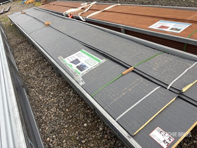Quantity of (20) 15 in x 19.7 ft Grey Polyurethane Insulated Metal Wall Panels
