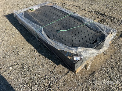 Quantity of (12) Ground Protection Road Mats (Unused)