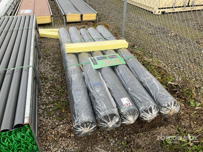 Quantity of (5) 16.4 ft x 300 ft Woven Landscape Fabric (Unused)