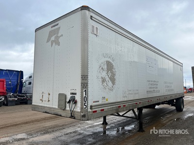 2010 Manac 94140000 40 ft x 102 in T/A Rimorchio furgonato