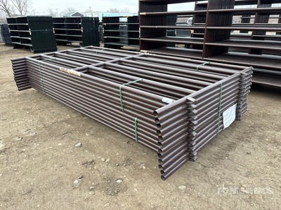 Quantity of (12) 2025 BYT HDALYPNL12 12 ft Alley Livestock Panel (Unused)