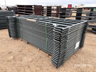 Quantity of (22) 2025 BYT MDRP96 9 ft 6 in Ranch Livestock Panel (Unused)