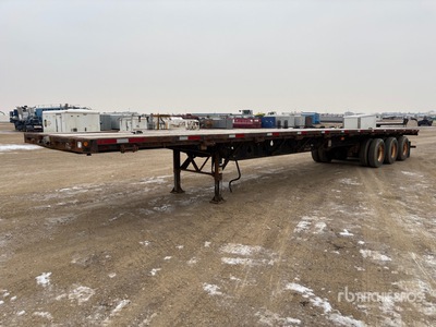 2006 Manac 53 ft Tri/A Flatbed Trailer